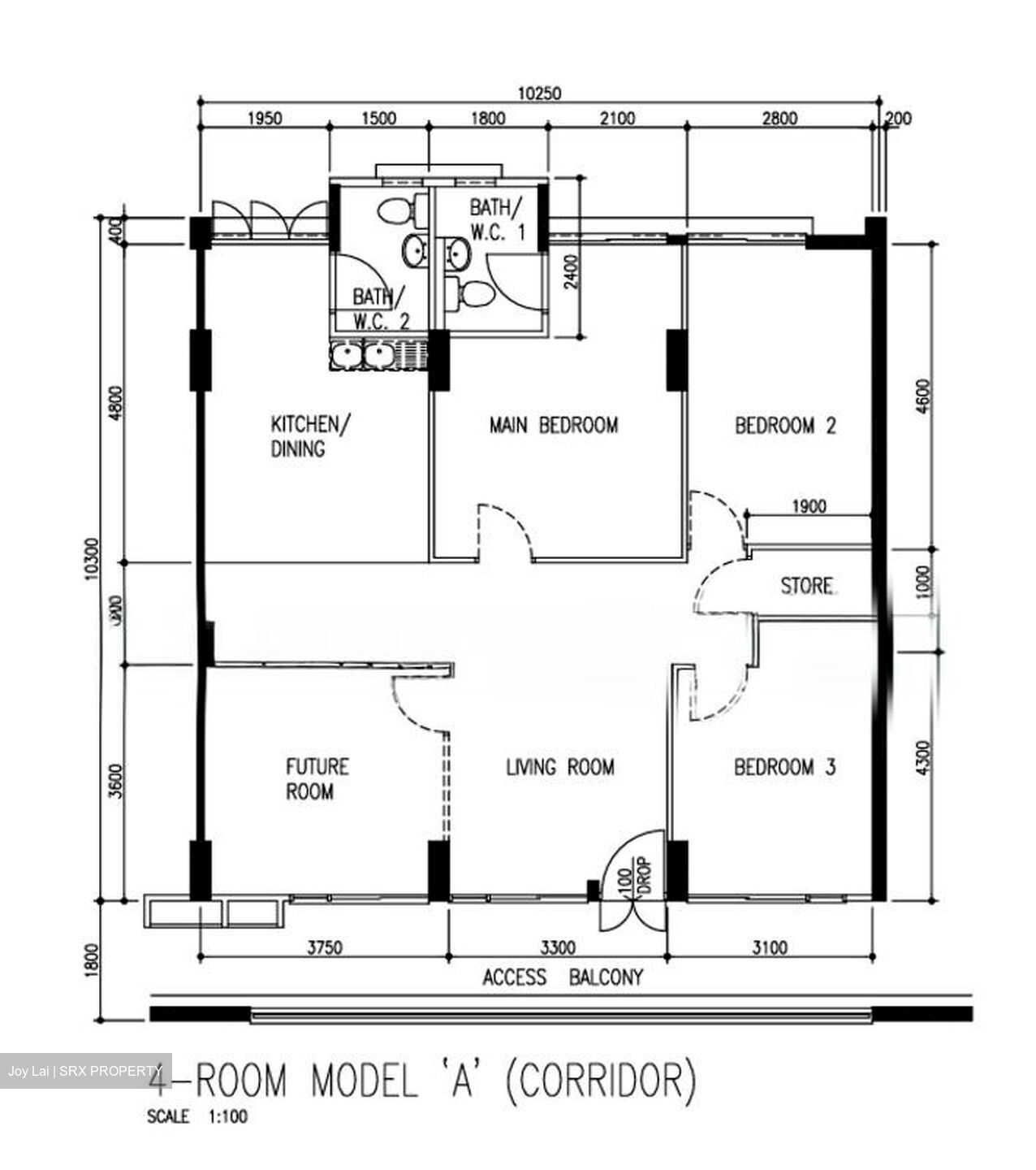 Blk 431 Choa Chu Kang Avenue 4 (Choa Chu Kang), HDB 4 Rooms #556214971